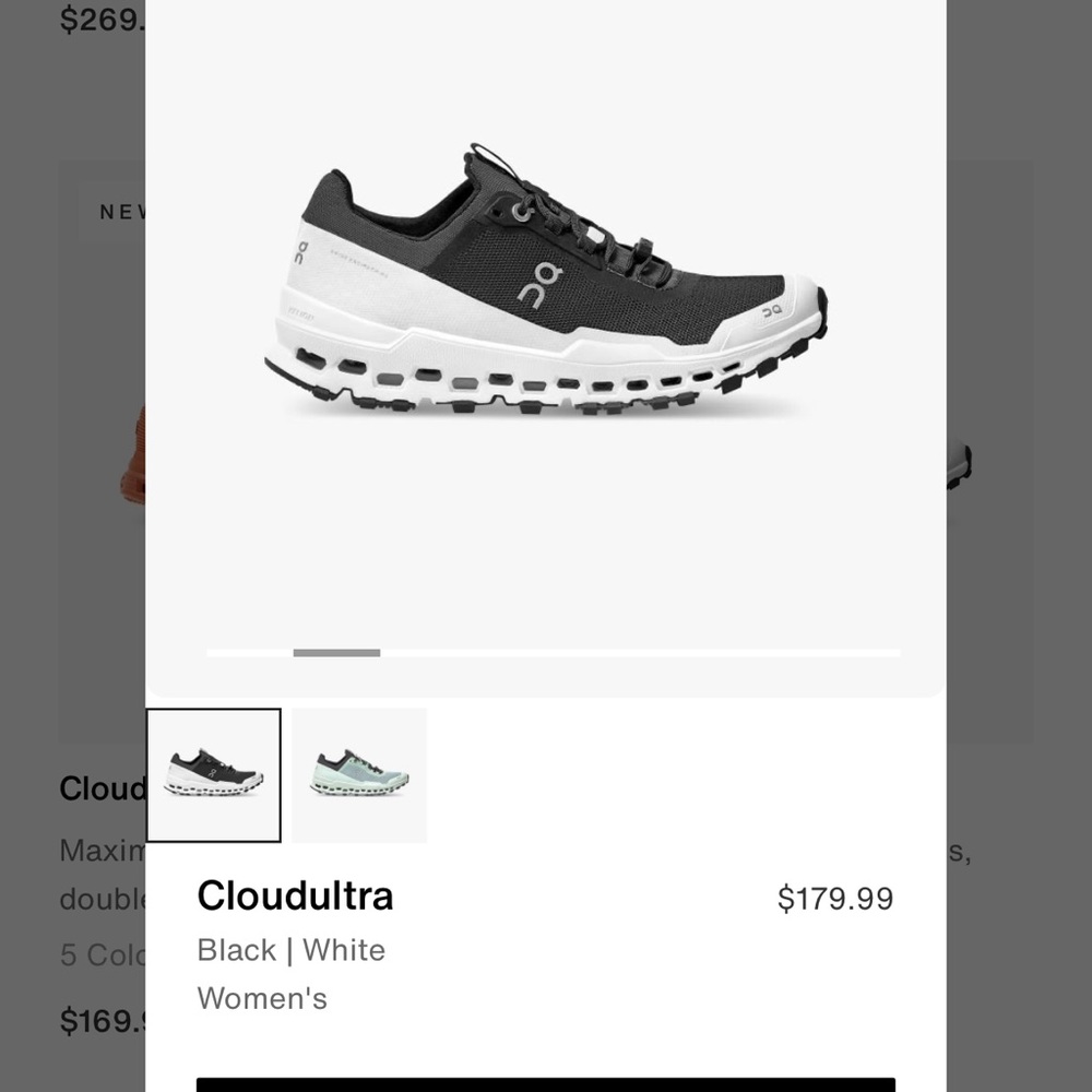 New without box On Cloud Running shoes.